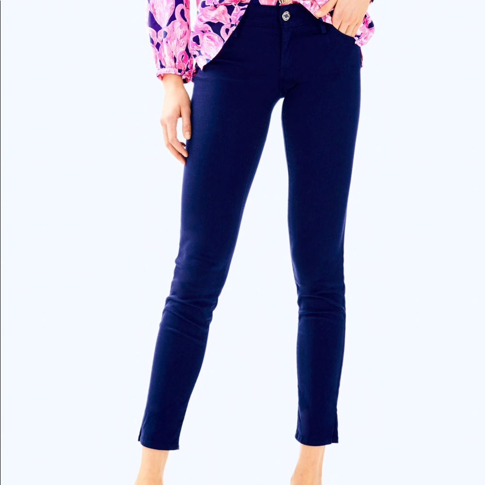 🌟sale⚡️Lilly Pulitzer WorthSkinny Jean 00 or XS.